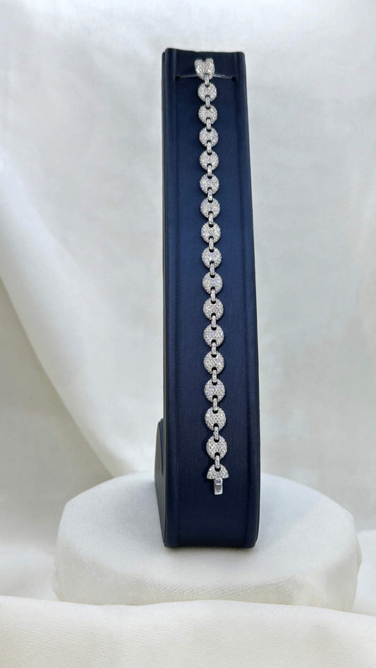 Puff disc Bracelet - HRD certificate